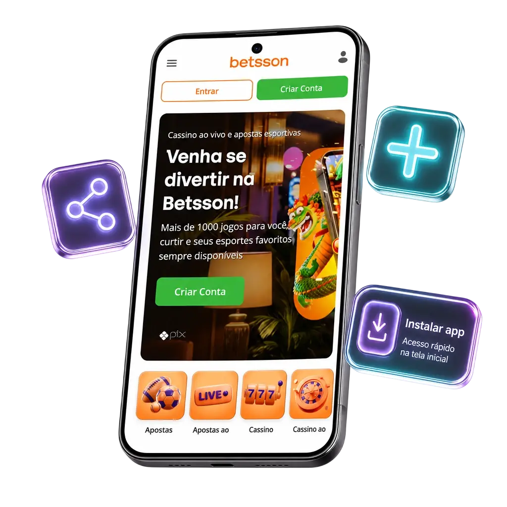 Ícone de atalho PWA na tela inicial do iPhone, alternativa ao app nativo sem ocupar armazenamento extra.