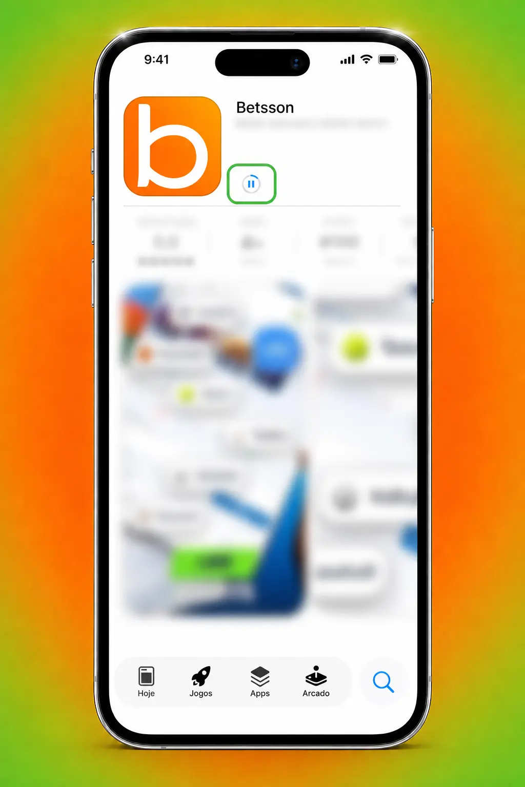 Passo a passo para adicionar o app web da Betsson à tela inicial do iPhone usando o Safari