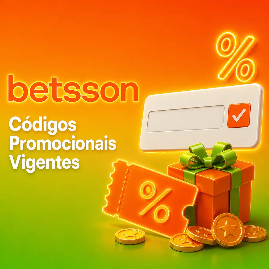 Códigos promocionais Betsson vigentes: giros grátis, cashback e bônus de depósito para novos e atuais jogadores.