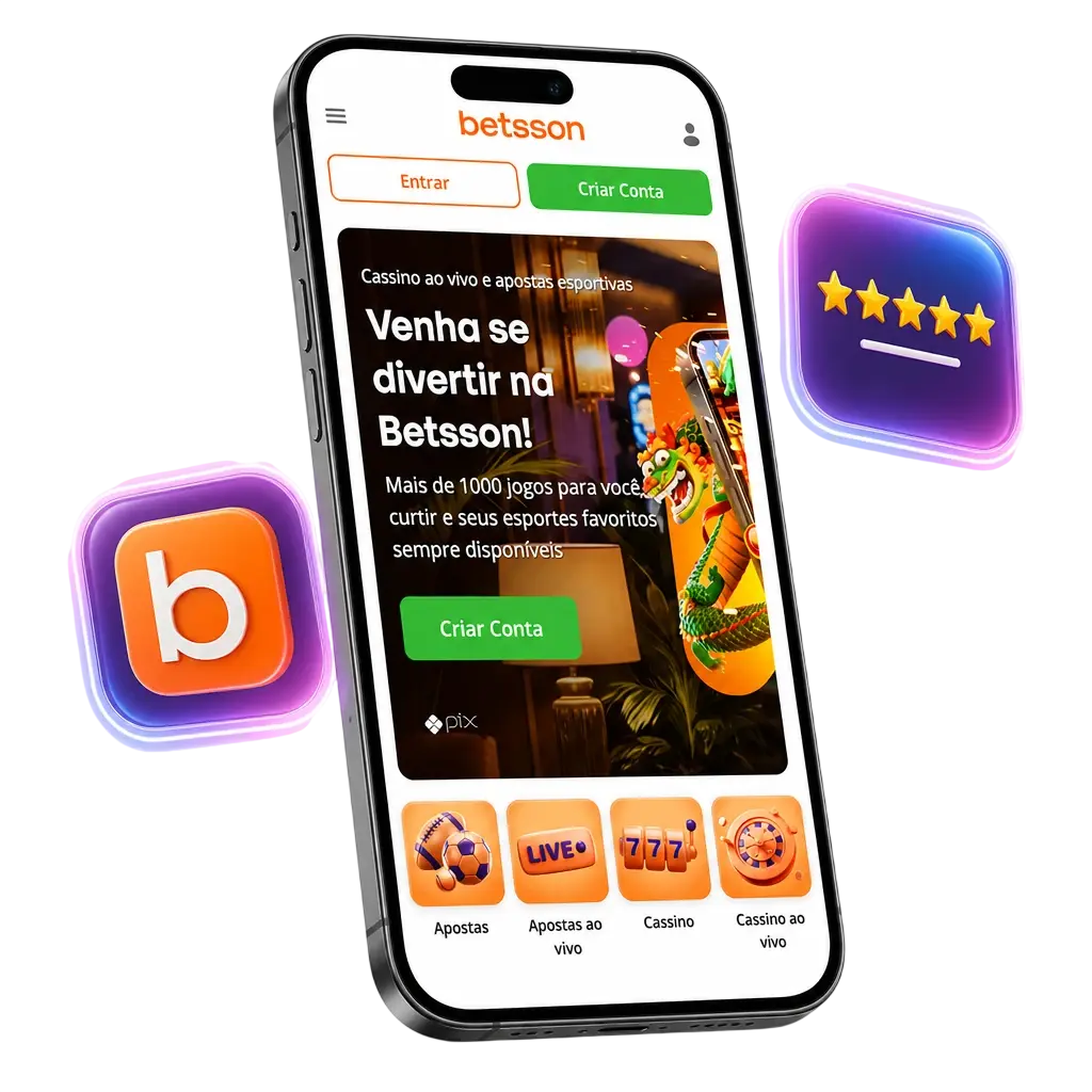 Detalhes técnicos do aplicativo Betsson para iOS, incluindo versão mínima, categoria e compatibilidade na App Store.
