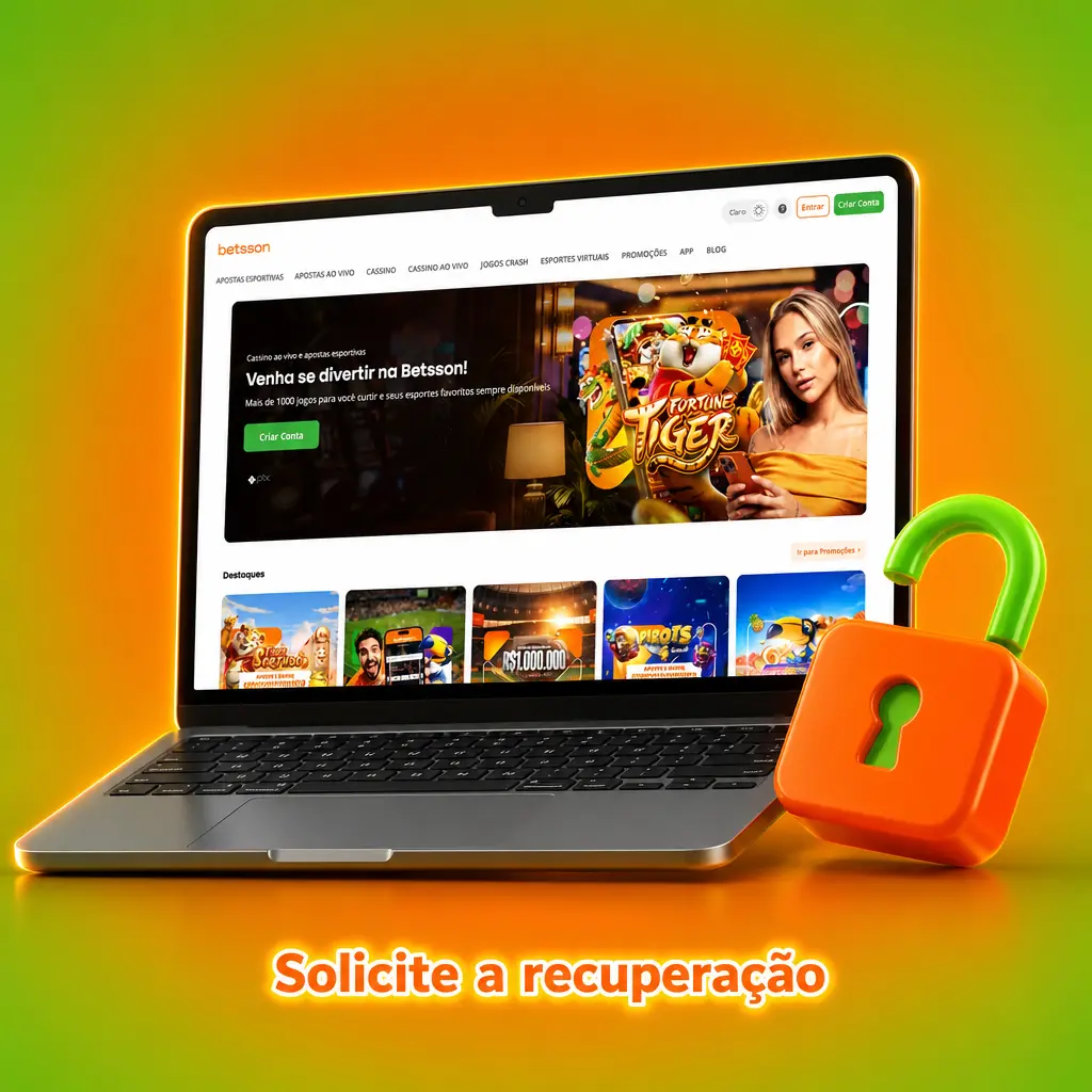 Tela de login com opção "Esqueci minha senha" para solicitar recuperação de senha via CPF ou e-mail