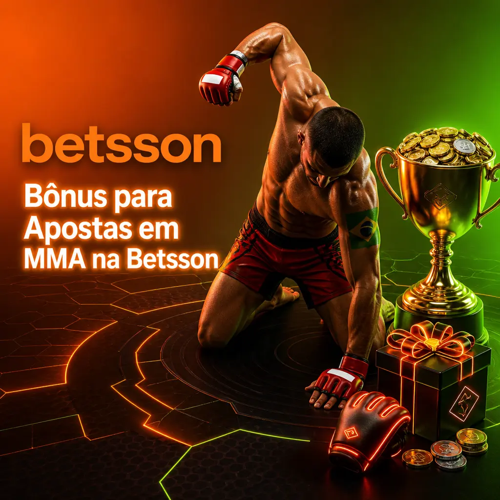 Bônus Betsson para apostas em MMA: 100 giros grátis no slot Lucky Tiger para novos jogadores no primeiro depósito esportivo.