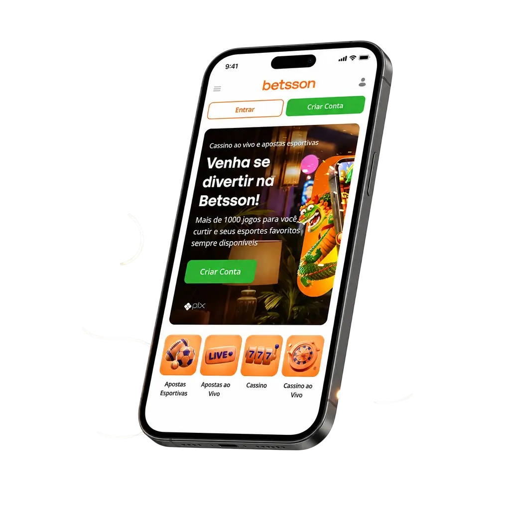 Passo a passo do cadastro, login e verificação de documentos no aplicativo Betsson para apostas no Brasil.