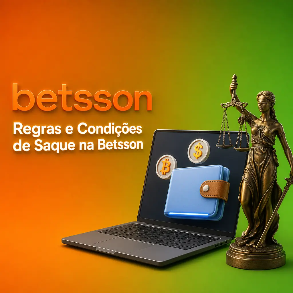 Regras e condições de saque na Betsson: verificação de conta, titularidade, limites e rollover de bônus explicados.
